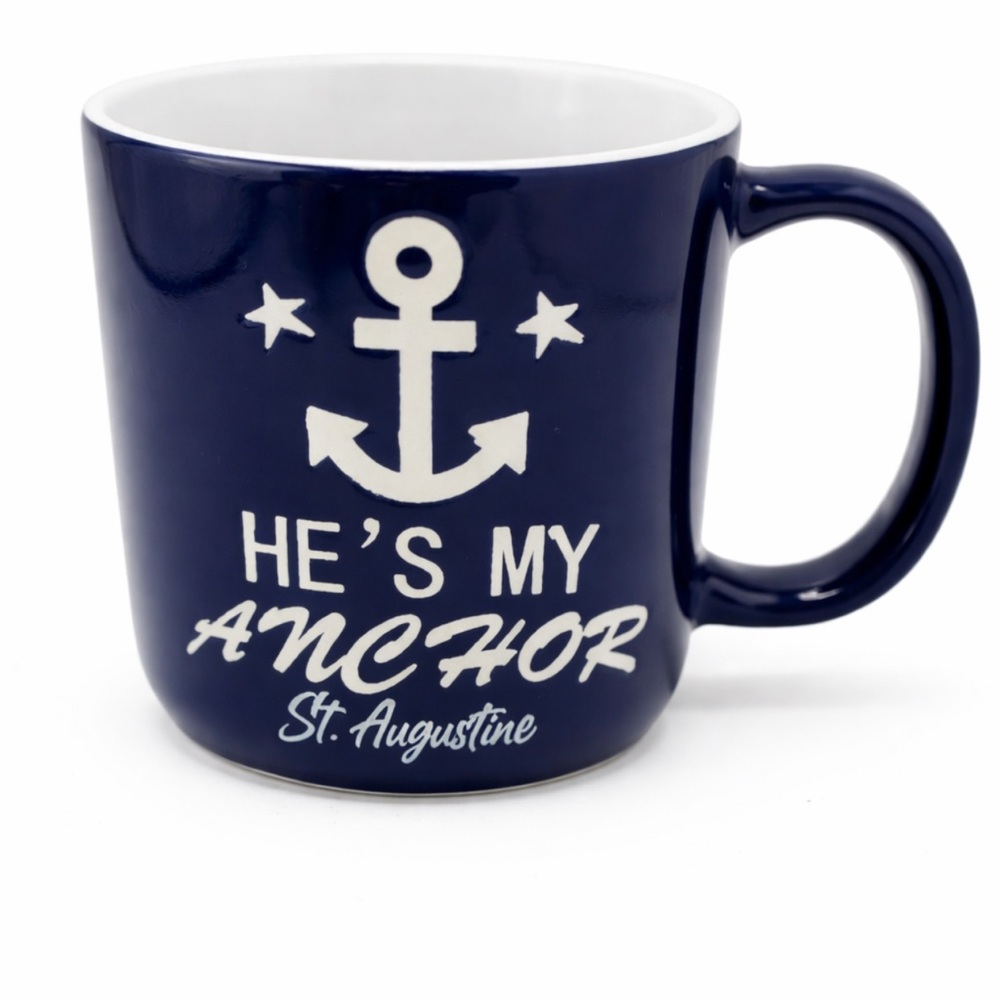 St. Augustine Navy Anchor Mug